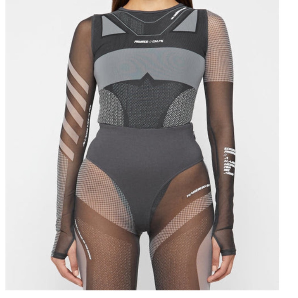 Maniere De Voir mesh bodysuit